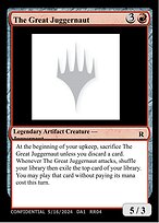 The Great Juggernaut - Unknown Event