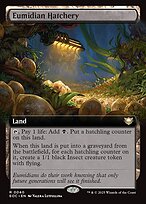 Eumidian Hatchery - Edge of Eternities Commander - Extended Art