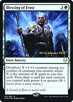 Blessing of Frost - Kaldheim Promos
