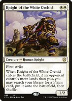 Knight of the White Orchid - Commander 2021