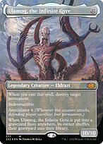 Ulamog, the Infinite Gyre - Double Masters 2022 - Textured Foil, Borderless