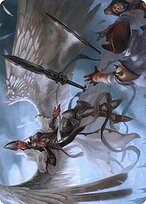 Angelic Quartermaster - Crimson Vow Art Series - Borderless