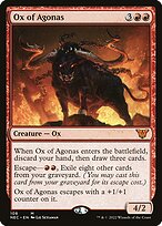 Ox of Agonas - Neon Dynasty Commander