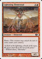 Lightning Elemental - Eighth Edition