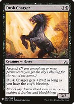 Dusk Charger - The List