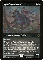 Ayara's Oathsworn - March of the Machine: The Aftermath - Etched Foil