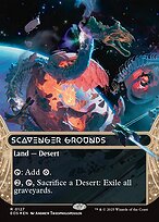 Scavenger Grounds - Edge of Eternities: Stellar Sights - Galaxy Foil, Borderless