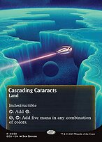 Cascading Cataracts - Edge of Eternities: Stellar Sights - Borderless