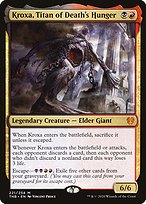 Kroxa, Titan of Death's Hunger - Theros Beyond Death Promos