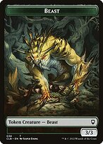 Beast - Commander Legends: Battle for Baldur's Gate Tokens