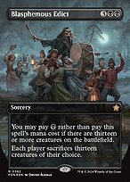 Blasphemous Edict - Foundations - Promo Foil