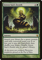 Green Sun's Zenith - Mirrodin Besieged