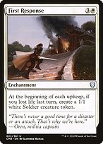 First Response - Commander Legends