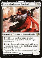 Livio, Oathsworn Sentinel - Commander Legends