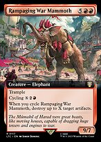 Rampaging War Mammoth - Tales of Middle-earth Commander - Extended Art