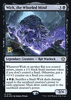 Wick, the Whorled Mind - Bloomburrow Promos - Promo Foil