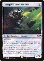 Canoptek Tomb Sentinel - Warhammer 40,000 Commander - Surge Foil