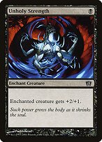 Unholy Strength - Eighth Edition - Promo Foil