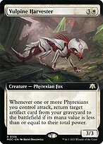 Vulpine Harvester - March of the Machine Commander - Extended Art