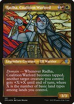 Radha, Coalition Warlord - Dominaria United - Textured Foil