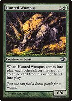 Hunted Wumpus - Eighth Edition - Promo Foil