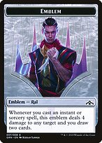 Ral, Izzet Viceroy Emblem - Guilds of Ravnica Tokens