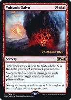 Volcanic Salvo - Core Set 2021 Promos - Promo Foil