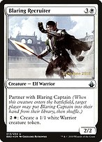 Blaring Recruiter - Battlebond Promos - Promo Foil