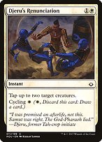 Djeru's Renunciation - Hour of Devastation