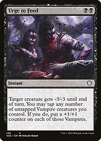 Urge to Feed - Crimson Vow Commander