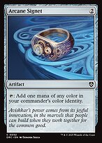 Arcane Signet - Aetherdrift Commander