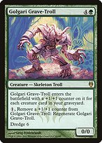 Golgari Grave-Troll - Duel Decks: Izzet vs. Golgari