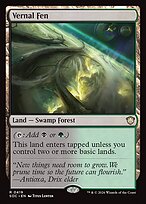 Vernal Fen - Secrets of Strixhaven Commander