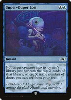 Super-Duper Lost - Unfinity - Galaxy Foil