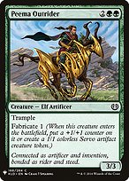 Peema Outrider - The List