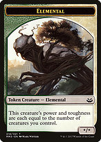 Elemental - Modern Masters 2017 Tokens