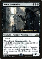 Blood Operative - Guilds of Ravnica Promos