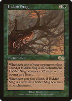 Hidden Stag - Urza's Saga
