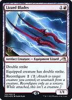 Lizard Blades - Kamigawa: Neon Dynasty Promos - Promo Foil