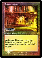 Sacred Foundry - Ravnica Remastered - Double Rainbow, Retro