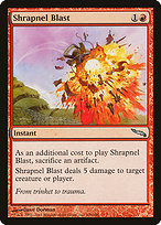 Shrapnel Blast - Mirrodin