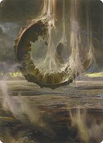 Wasteland - Zendikar Rising Art Series - Borderless