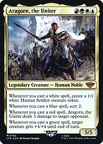 Aragorn, the Uniter - Tales of Middle-earth Promos - Promo Foil