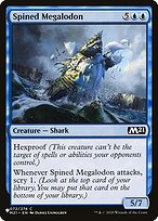 Spined Megalodon - The List