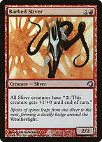 Barbed Sliver - Premium Deck Series: Slivers - Promo Foil