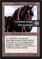 Cheval d'ébène (Ebony Horse) - Foreign Black Border