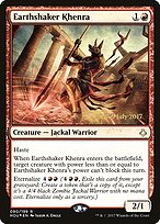 Earthshaker Khenra - Hour of Devastation Promos - Promo Foil