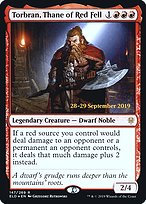 Torbran, Thane of Red Fell - Throne of Eldraine Promos