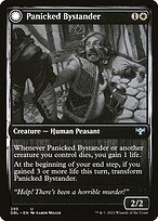 Panicked Bystander // Cackling Culprit - Innistrad: Double Feature