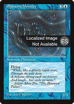 Monstruo fantasmal (Phantom Monster) - Fourth Edition Foreign Black Border